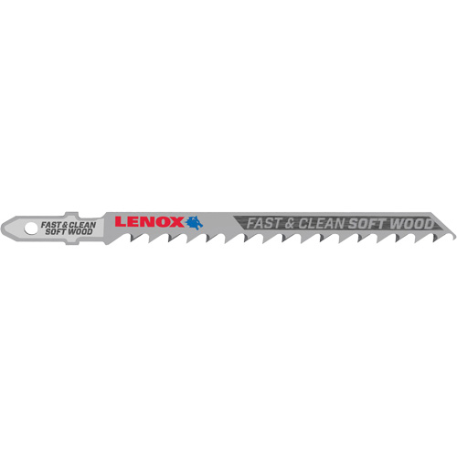 Lame de scie sauteuse pour coupe nette, Bim&eacute;tal, Tige en T, 4" lo, 6 dents par pouce Mukwa Safety Services