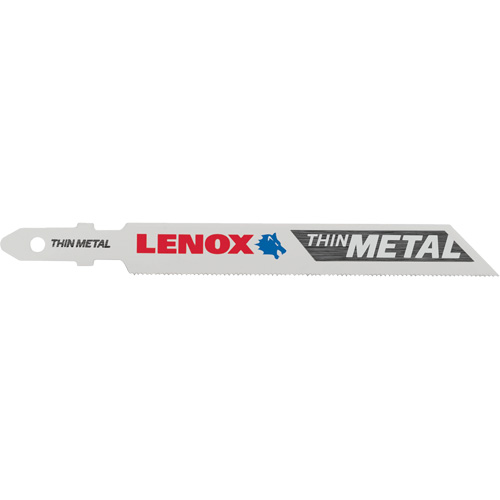 Lame de scie sauteuse pour coupe de m&eacute;tal, Bim&eacute;tal, Tige en T, 3-5/8" lo, 6 dents par pouce Mukwa Safety Services