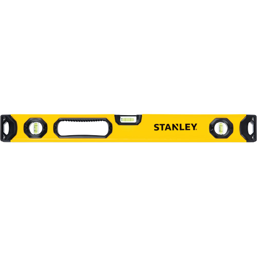 Niveau, Boîte, 24" lo, Aluminium, 3, Non magn&eacute;tique Mukwa Safety Services