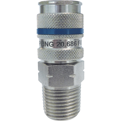 Quicksilver Coupler, 1/2" Mukwa Safety Services