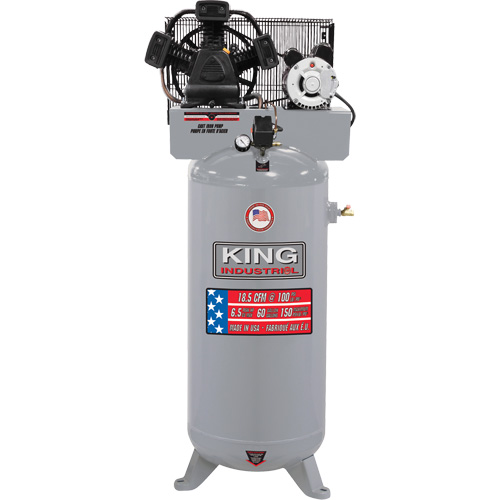 High Output Air Compressor, 50 Gal. (60 US Gal) Mukwa Safety Services
