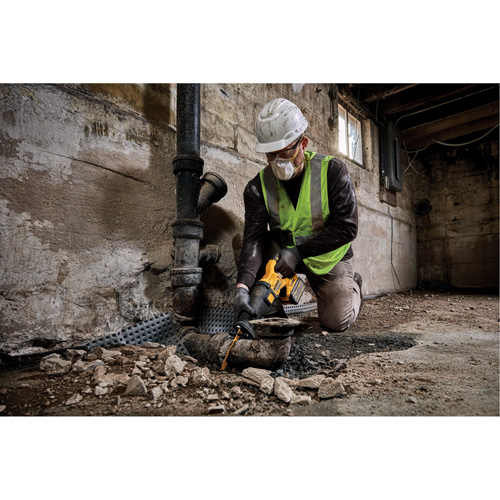 Scie alternative sans balai Max FlexVolt (outil seulement), 60 V, Lithium-ion Bloc-pile, 0-3000 coups/min Mukwa Safety Services