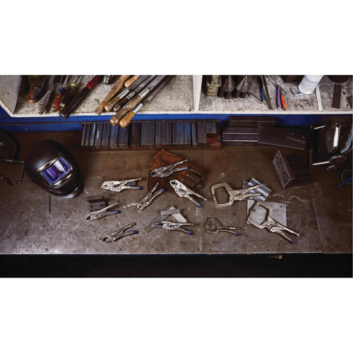 Vise-Grip&reg; Fast Release 7CR Locking Pliers, 7" Length, Curved Jaw Mukwa Safety Services