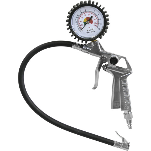 Tire Inflation Gun with Pressure Gauge Mukwa Safety Services
