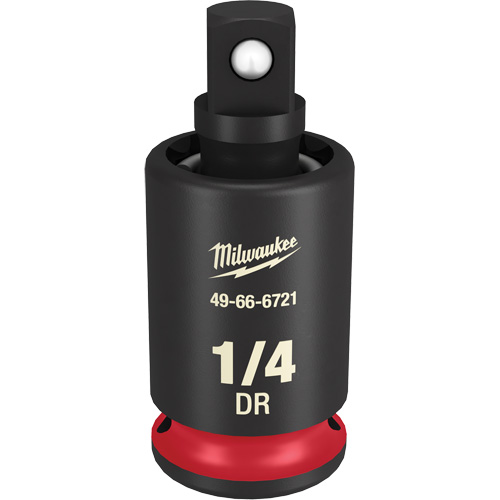 Shockwave Impact Duty Drive Universal Joint, Impact, 1/4" Drive, 1/4" Socket Mukwa Safety Services