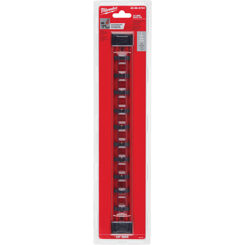 1/4" Drive Socket Rail Mukwa Safety Services