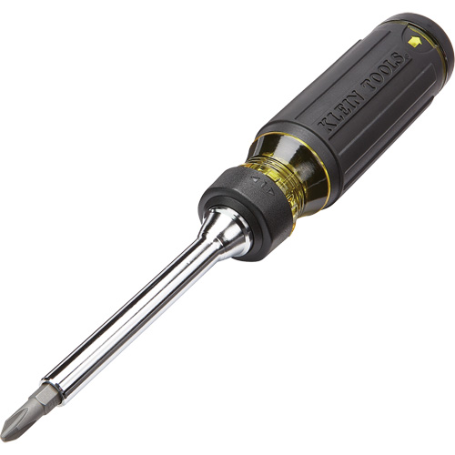 15-in-1 Multi-Bit Ratcheting Screwdriver, 8-3/4" L, Cushion Grip Handle Mukwa Safety Services