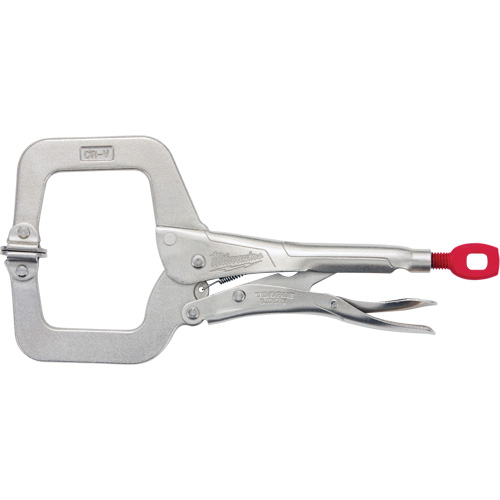 Swivel Locking C-Clamp, 11" (279 mm) Capacity Mukwa Safety Services