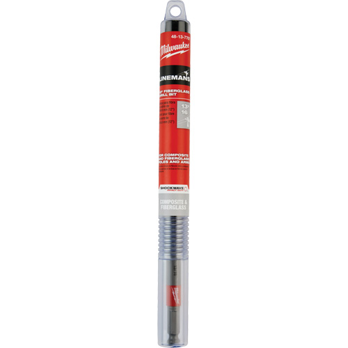 Foret de ligneur pour fibre de verre Shockwave Impact Duty, 13/16", Carbure Mukwa Safety Services