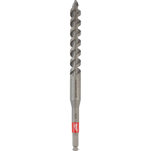 Shockwave Impact Duty Lineman's Fiberglass Drill Bit, 15/16", Carbide Mukwa Safety Services