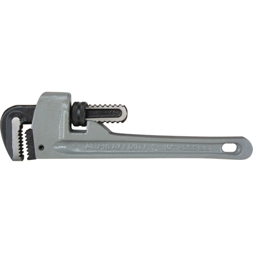 Pipe Wrench, 1-1/2" Jaw Capacity, 10" Long, Ergonomic Handle Mukwa Safety Services
