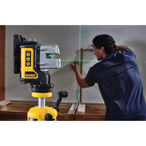 Niveau laser vert &agrave; 3 lignes Mukwa Safety Services