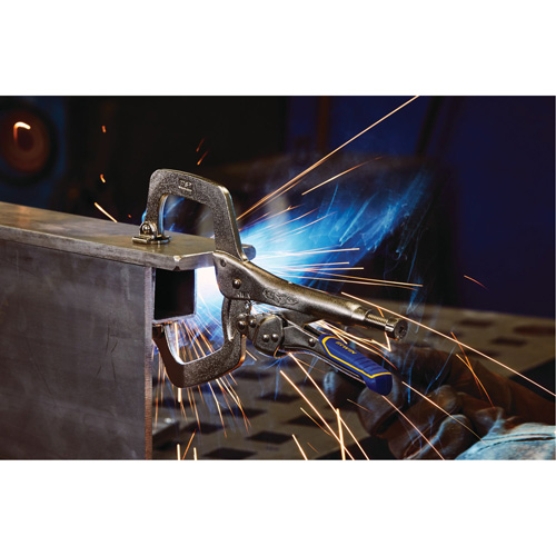 Pince-&eacute;tau avec patins pivotants Vise Grip Fast Release, Longueur 11", Pinces serre-joints Mukwa Safety Services