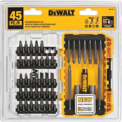 Jeu de 45 embouts de tournevis avec &eacute;tui ToughCase+ Mukwa Safety Services