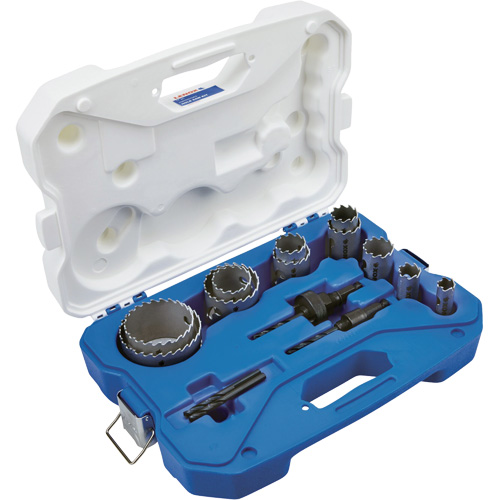 General Hole Saw Set, 11 Pieces Mukwa Safety Services