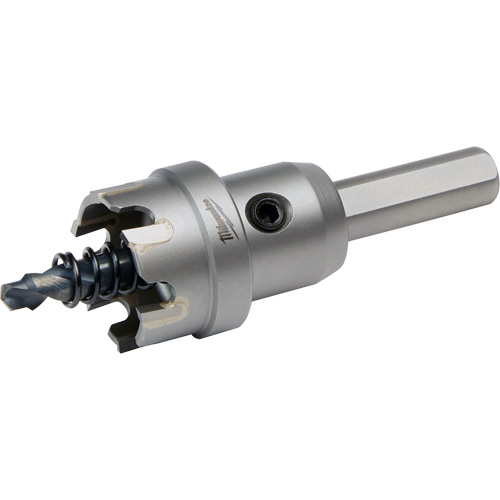 One-Piece Carbide Hole Cutters, 1", 3/16" Depth of Cut Mukwa Safety Services