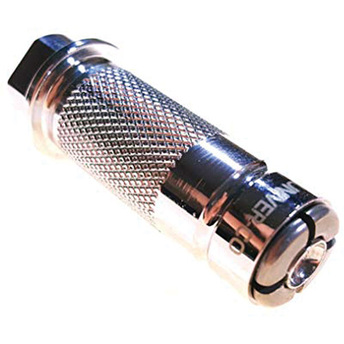 Lock-On Grease Coupler, 0.6" Thread, Steel Mukwa Safety Services