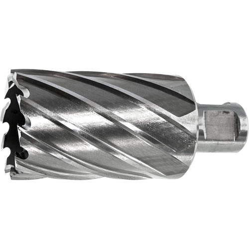 Drillco&reg; Annular Cutter, 7/16" Diameter, High Speed Steel, 1" Depth of Cut, 3/4" Shank Mukwa Safety Services