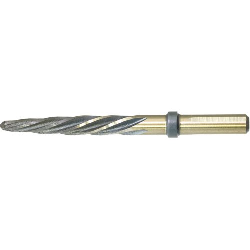 Al&eacute;soir pour construction Nitro DRILLCO, 9/16", Cannelure Spirale, Acier rapide, Tige Droit Mukwa Safety Services