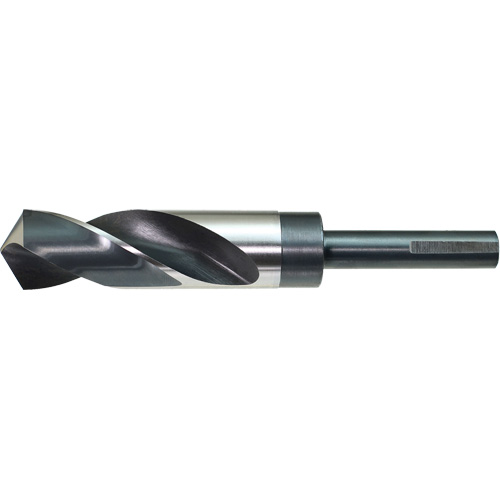 Drillco&reg; Reduced Shank Drill Bit, 9/16", High Speed Steel, 3" Flute, 118° Point Mukwa Safety Services