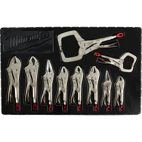 Torque Lock Pliers Kit, 10 Pieces Mukwa Safety Services