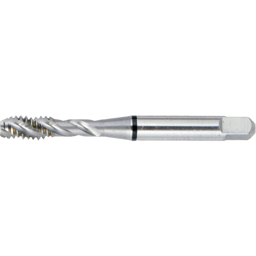 DRILLCO Spiral Flute Hand Tap, High Speed Steel, 4-40 Thread Mukwa Safety Services
