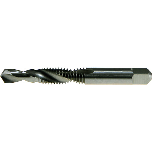 Drillco&reg; Combined Tap & Drill, 12-28, High Speed Steel Mukwa Safety Services