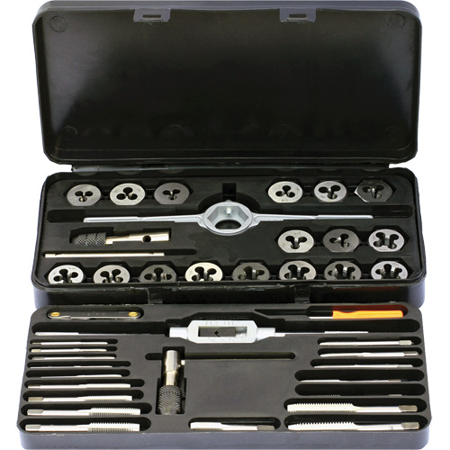 Drillco&reg; Metric Tap & Die Set, 36 Pieces Mukwa Safety Services