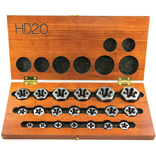 Jeu de fili&egrave;res hexagonales &agrave; fileter DRILLCO, 20 Morcea Mukwa Safety Services