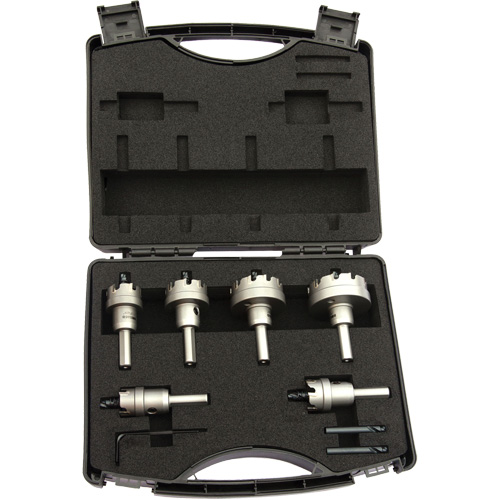 Drillco&reg; TCT Hole Cutter Set, 6 Pieces Mukwa Safety Services