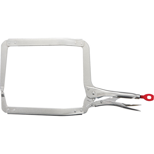 Torque Lock Locking Pliers with Deep Jaws, 18" Length, C-Clamp Mukwa Safety Services