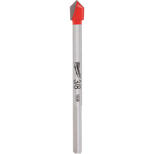 Foret pour verre et carreaux, 3/8", Carbure Mukwa Safety Services
