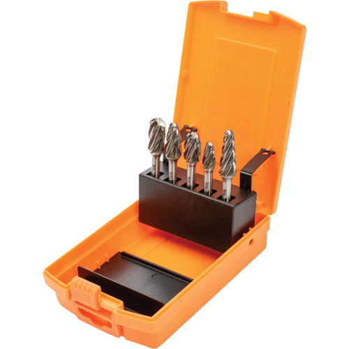Alu-Cut Carbide Burr Kit, 5 Pieces Mukwa Safety Services