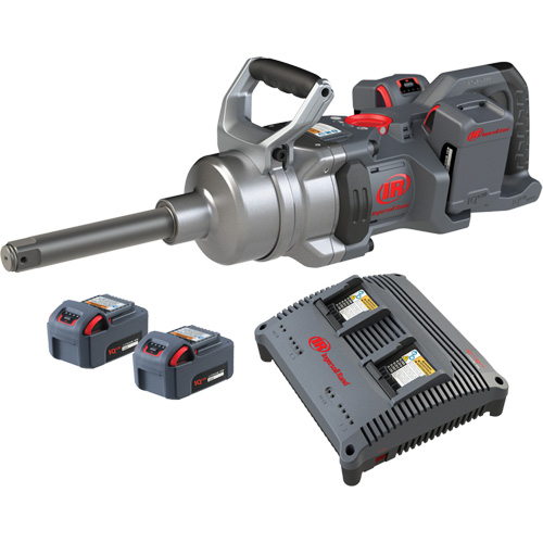 High Torque Cordless Impact Wrench Kit with 6" Anvil, 20 V, 1" Socket Mukwa Safety Services