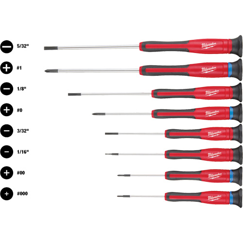 Precision Screwdriver Set, 8 Pcs. Mukwa Safety Services