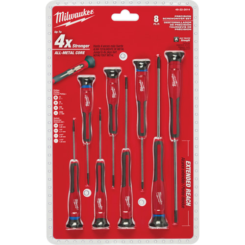 Precision Screwdriver Set, 8 Pcs. Mukwa Safety Services