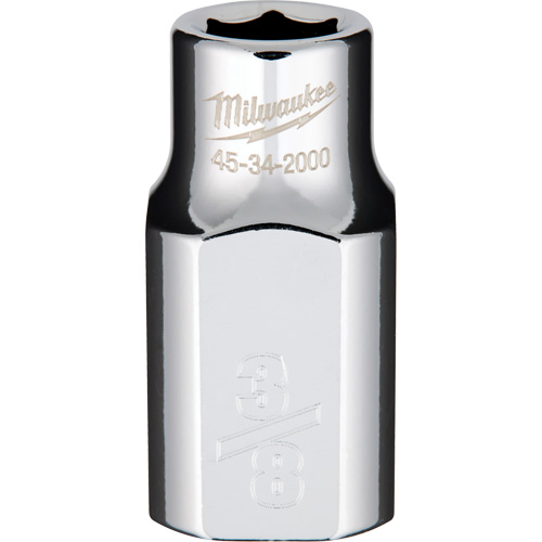 SAE Socket with Four Flat Sides, 3/8", 1/2" Drive, 6 Points Mukwa Safety Services