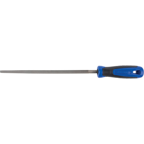Lime avec manche, 1/4" dia. x 6" lo, Ronde, coupe Demi-douce Mukwa Safety Services