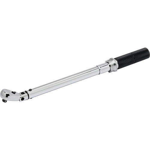 Micrometer Torque Wrench, Click, 1/2" Square Drive, 30 - 250 ft-lbs./54.2 - 352.6 N.m Mukwa Safety Services