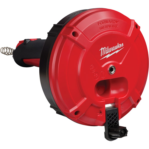 Furet Trapsnake avec dispositif d'alimentation et de retrait Cable-Drive, &eacute;lectrique, 25' Longueur du c&acirc;ble, 1/4" Diam&egrave;tre du c&acirc;ble Mukwa Safety Services