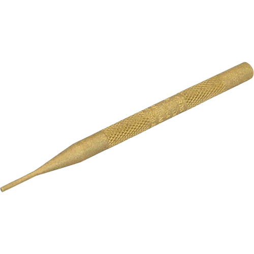 Brass Pin Punch, 5/64" Dia. x 4" L Mukwa Safety Services