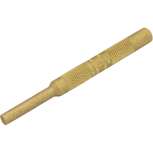 Chasse-goupille en laiton, 1/4" dia. x 4" lo Mukwa Safety Services