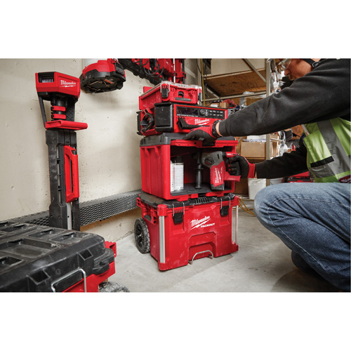 Armoire &agrave; outils Packout, 15" x 15" x 20", Noir/Rouge Mukwa Safety Services