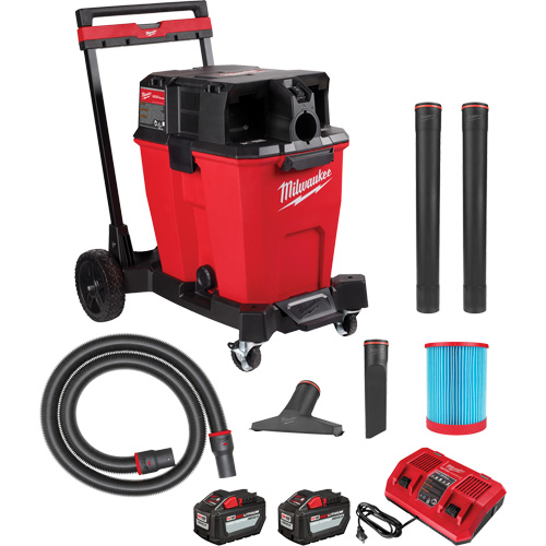 M18 Fuel Cordless Dual-Battery Wet/Dry Vacuum, 18 V, 12 gal. Capacity Mukwa Safety Services