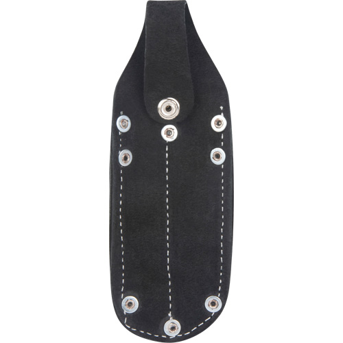 Utility Pouch, Knife Holder, Leather, 3 Pockets Mukwa Safety Services