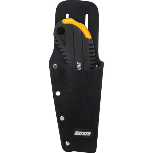 Utility Pouch, Knife Holder/Plier Holder, Leather, 1 Pockets Mukwa Safety Services