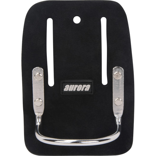 Porte-outil &agrave; anneau en acier, Support pour marteau, Cuir, 0 Poches Mukwa Safety Services