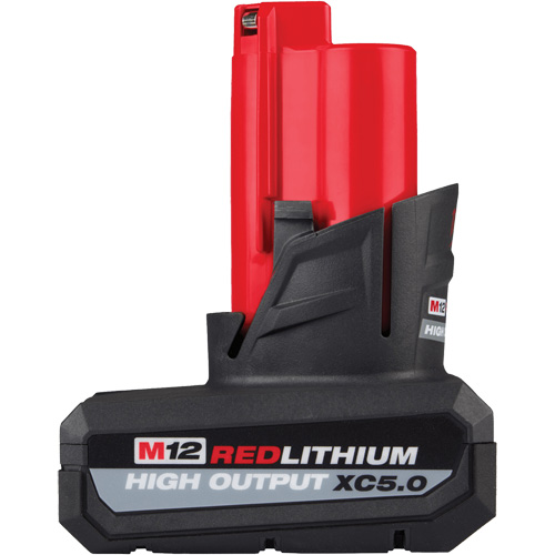 M12 Redlithium High Output XC5.0 Battery Pack, Lithium-Ion, 12 V, 5 Ah Mukwa Safety Services