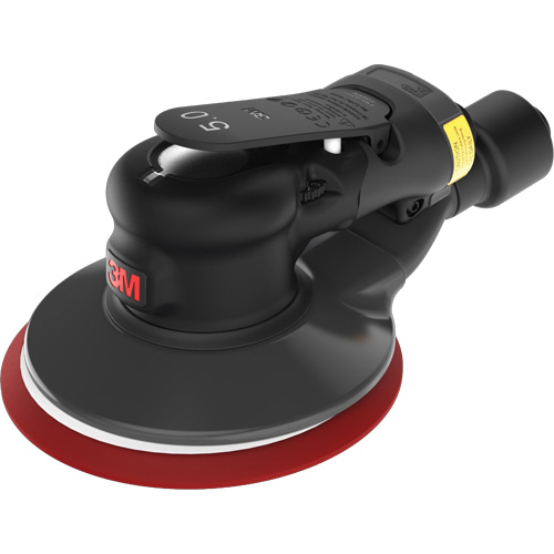 Xtract Pneumatic Random Orbital Sander 88957, 6" Dia., 12000 RPM Mukwa Safety Services