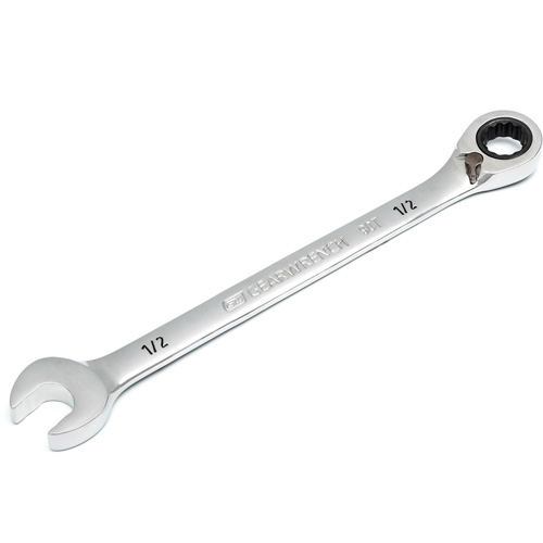 Cl&eacute; &agrave; cliquets r&eacute;versible &agrave; 90 dents, 12 pans, 1/2", Fini Chrome/Poli Mukwa Safety Services